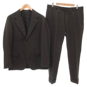 NEW BRIDGE セットアップ スーツ ジャケット 総裏地 シングル パンツ ストライプ 38 M