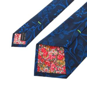 PAUL SMITH 美品 ネクタイ 絹 シルク 総柄 青 ブルー /FF