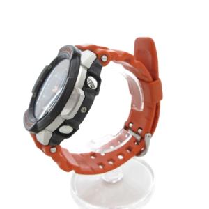 CASIO G-SHOCK ジャンク品 腕時計 タフソーラー sky cockpit クロノグラフ ラバーバンド オレンジ GW-3000M-4AJF
