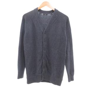 タグ付き CARDI RAGLAN MWC ラグランカーディガン コットンニット S 青系 /UO