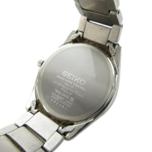 SEIKO 腕時計 ソーラー スピリット アナログ カレンダー付き チタン シルバーカラー 7B52-0AK0 /UO