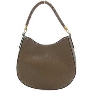 LAUREN RALPH LAUREN ハンドバッグ ショルダー 2WAY レザー 本革 茶系 /UO