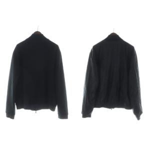 LOUIS VUITTON モノグラム リバーシブル ライトボンバー ブルゾン L ブラック 1AAT6M