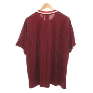 adidas Originals タグ付き FCバイエルン テラスアイコン ジャージー Tシャツ ゲームシャツ 3XL シャドウレッド JF0595