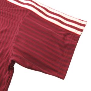 adidas Originals タグ付き FCバイエルン テラスアイコン ジャージー Tシャツ ゲームシャツ 3XL シャドウレッド JF0595