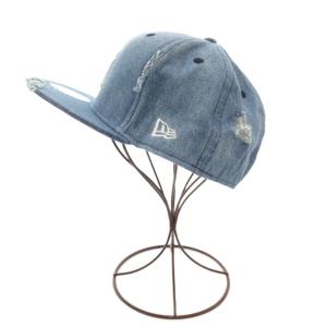 NEW ERA 59FIFTY Damaged Series ニューヨークヤンキース キャップ 帽子 ウォッシュドデニム