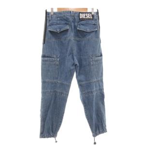 DIESEL D-LUKS RELAXED デニムパンツ ジーンズ カーゴ W30L32 インディゴブルー /AE