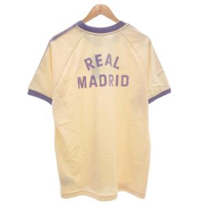 adidas タグ付き レアルマドリード アディカラー クラシックス スリーストライプス Tシャツ ロゴ 半袖 3XL