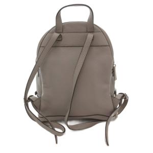 MICHAEL KORS リュックサック デイパック スタッズ ロゴ レザー グレージュ /AE
