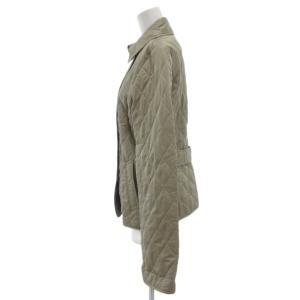 BURBERRY LONDON キルティングジャケット 裏地ノバチェック S マッシュルームカラー