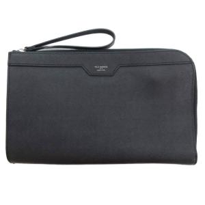 美品 キャピターノ クラッチバッグ レザー 黒 ブラック pmo-ca011 /UO