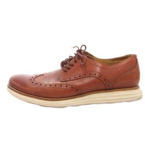 COLE HAAN オリジナルグランド ウィングチップ オックスフォード スニーカー 革靴 レザー 8.5 茶 ブラウン /FF