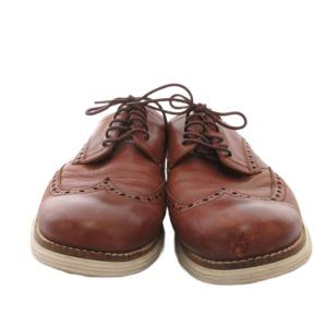 COLE HAAN オリジナルグランド ウィングチップ オックスフォード スニーカー 革靴 レザー 8.5 茶 ブラウン /FF