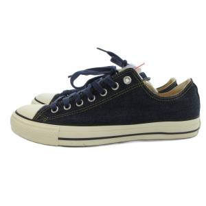 LEVIS BEAMS ALL STAR OX ローカットスニーカー デニム 27.5cm インディゴブルー