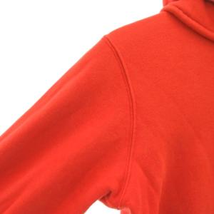 Champion 復刻ランタグ パーカー ジップアップ スウェット M オレンジ