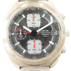 ALBA AKA 腕時計 V117-0AP0 アナログウォッチ クォーツ クロノグラフ シルバーカラー