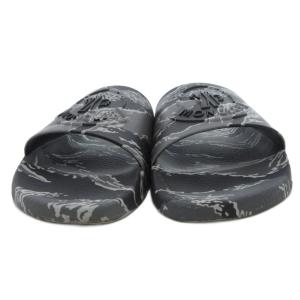 MONCLER Basile スライド シャワーサンダル カモフラ柄 43 グレー系