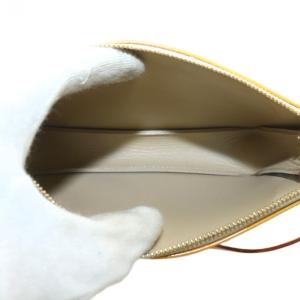 LOUIS VUITTON モノグラム ヴェルニ レキシントン ハンドバッグ ポーチ ジョーヌ M91010