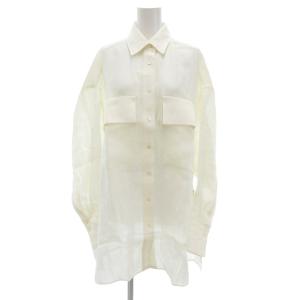 ゼガロリネンオーバーCPOシャツ F オフホワイト