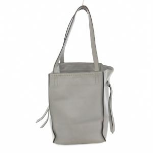 BELLE トートバッグ スタッズ ブルーグレー /UO