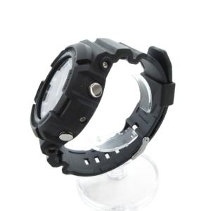 CASIO G-SHOCK 腕時計 電波ソーラー アナデジ ラバーバンド 黒 ブラック GAW-100B-1AER /UO