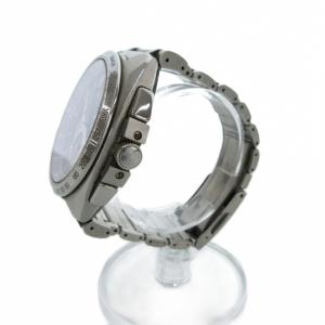 CITIZEN 腕時計 エコドライブ 電波ソーラー ATTESA クロノグラフ カレンダー付き チタン 銀色 ATD53-3082