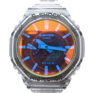 腕時計 クォーツ BEACH TIME LAPSE グレースケルトン GA-2100TLS-8AJF