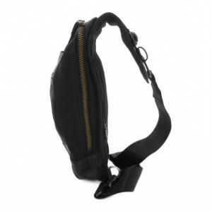 PORTER HEAT SLING SHOULDER BAG ショルダーバッグ ワンショルダー ロゴ 黒 ブラック /AE