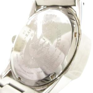 DIESEL MASTER CHIEF 腕時計 DZ-4181 アナログウォッチ クォーツ クロノグラフ ロゴ シルバーカラー