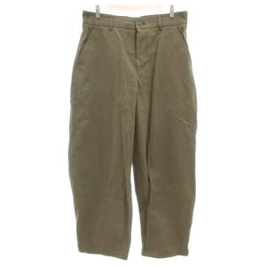 24SS ドライコットン ペインターパンツ L カーキ 59-04-41-04003 /UO