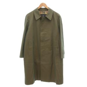 ヴィンテージ バルマカーンコート 裏地ノバチェック 88 160 カーキ