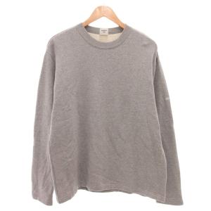 トレーナー スウェット クルーネック 長袖 L グレー /AE