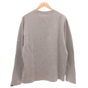 LOOPWHEELER トレーナー スウェット クルーネック 長袖 L グレー /AE