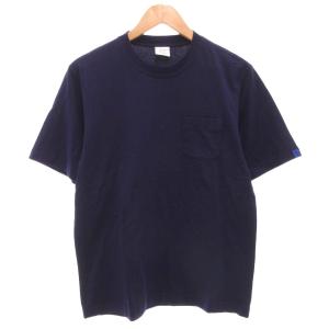 Tシャツ クルーネック 無地 半袖 M 紫 パープル /AE