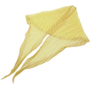 ひし形 スカーフ ストール イエロー /UO AA