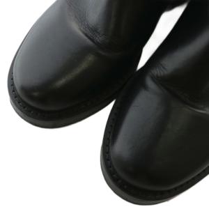 ANN DEMEULEMEESTER ロングブーツ 40 ブラック