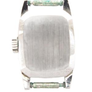 OMEGA DEVILLE 腕時計 アナログウォッチ 手巻き スクエア ヘッドのみ シルバーカラー /AE AA