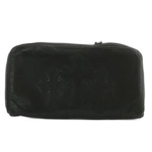 REC F ZIP 3セメタリー クロスパッチ 長財布 ブラック
