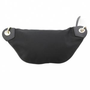 JIMMY CHOO LARELLE ボディバッグ ロゴ ブラック