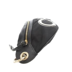 JIMMY CHOO LARELLE ボディバッグ ロゴ ブラック