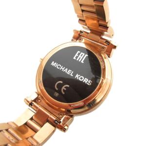 MICHAEL KORS スマートウォッチ デジタル腕時計 DW5B ステンレス ラインストーン ローズゴールドカラー MKT5022