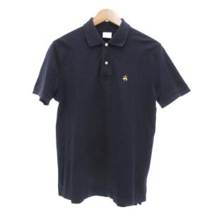 ORIGINAL FIT ポロシャツ 半袖 ロゴ刺繍 XS ネイビー /UO