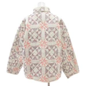 SLOBE IENA 美品 citron 中綿ジャケット リバーシブル 2WAY キルティング 総柄 アイボリー /AE