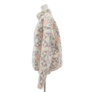 SLOBE IENA 美品 citron 中綿ジャケット リバーシブル 2WAY キルティング 総柄 アイボリー /AE