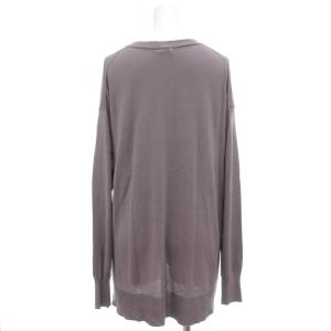 IENA 20SS タグ付き Viscotesse Vネック プルオーバー セーター 絹 シルク ニット 長袖 薄手