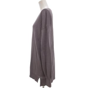 IENA 20SS タグ付き Viscotesse Vネック プルオーバー セーター 絹 シルク ニット 長袖 薄手