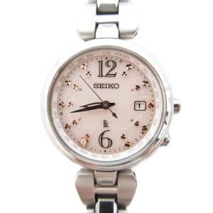 腕時計 電波ソーラー ルキア アナログ カレンダー付き SSQV047