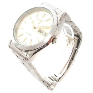 SEIKO 5 ファイブ 腕時計 アナログウォッチ 自動巻き 裏スケ シルバーカラー 7S26-0420 /AE