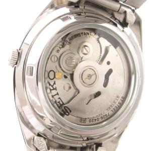 SEIKO 5 ファイブ 腕時計 アナログウォッチ 自動巻き 裏スケ シルバーカラー 7S26-0420 /AE