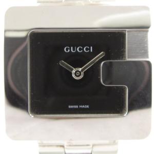 腕時計 3600L  アナログウォッチ クォーツ ステンレス スクエア シルバーカラー 文字盤ブラック